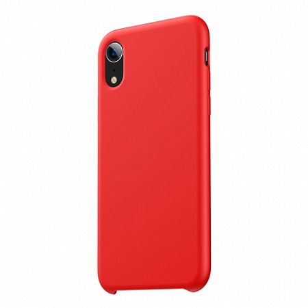 Baseus Original LSR szilikon tok iPhone XR, piros (WIAPIPH61-ASL09)