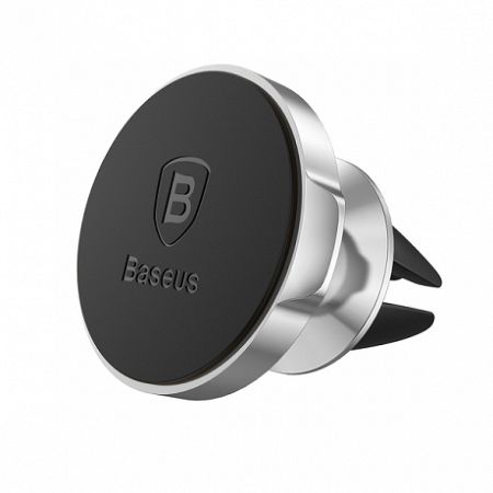 Baseus Small Ears mágneses autós tartó, ezüst (SUER-A0S)