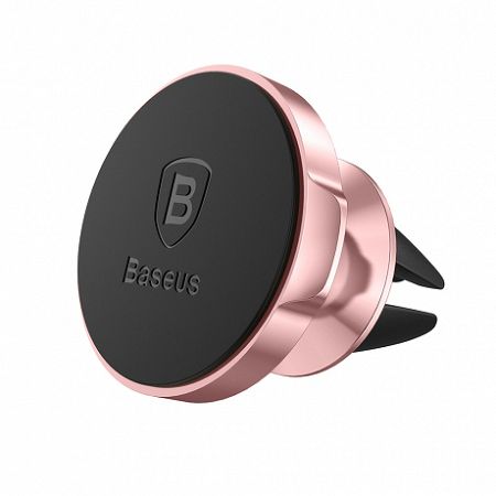 Baseus Small Ears mágneses autós tartó, rózsaszín