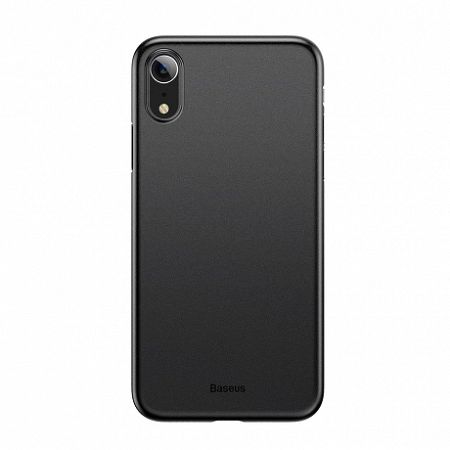 Baseus Wing Ultra Thin műanyag tok iPhone XR, fekete (WIAPIPH61-EA1)