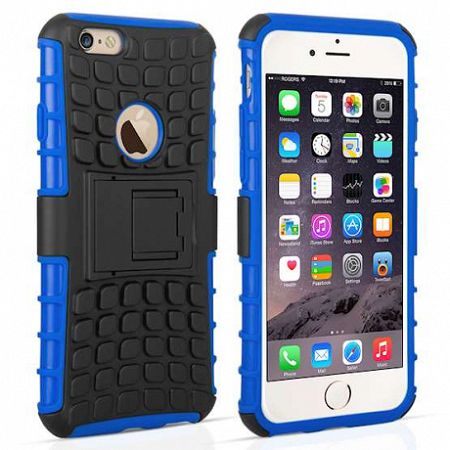 Caseflex műanyag tok Combo Case iPhone 6/6s Kék