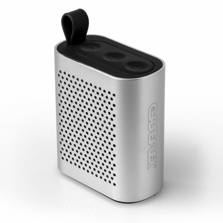 Caseflex Wireless Mini Bluetooth hangfal - Silver