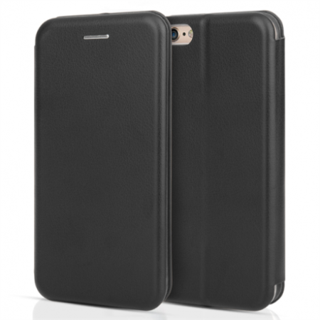 Centopi Flip bőrtok Leather Stand Wallet iPhone 6/6s Fekete