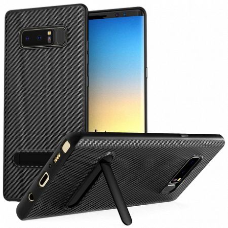 Centopi műanyag tok Ultra Thin Slim Carbon Samsung Galaxy Note 8 Fekete