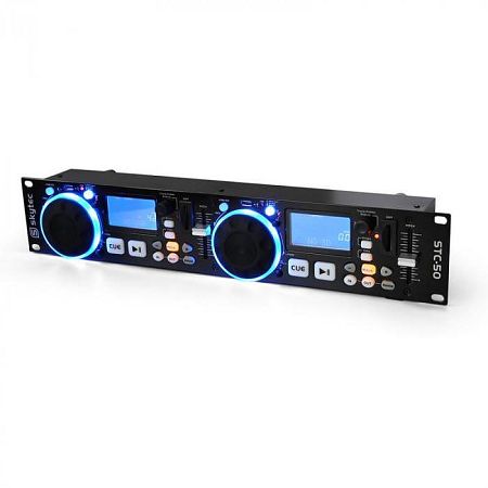 DJ MP3 lejátszó Skytec STC 50, 2 deck, USB és SD portok