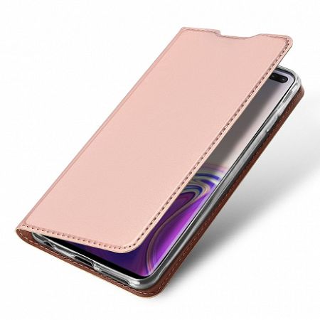 DUX DUCIS Skin Pro bőrtok Samsung Galaxy S10 Plus, rózsaszín