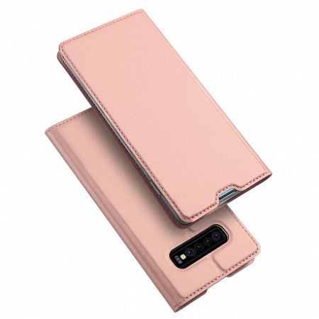 DUX DUCIS Skin Pro bőrtok  Samsung Galaxy S10, rózsaszín