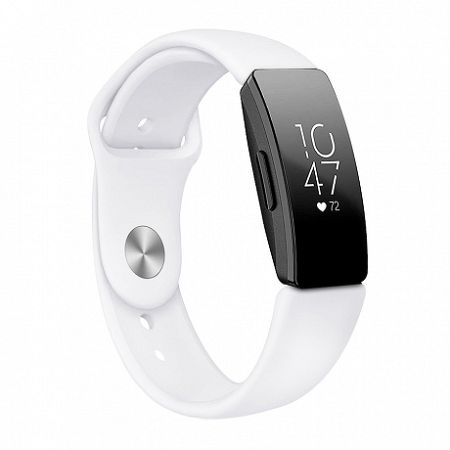 Fitbit Inspire Silicone (Large) szíj, White