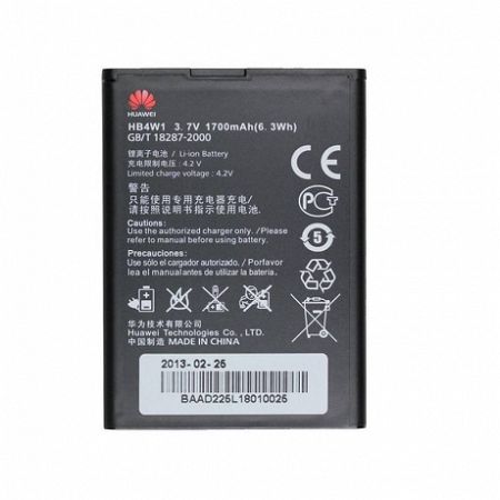 Huawei HB4W1 Li-Ion akkumulátor 1700 mAh, Ascend Y210 G510 Y530, bulk