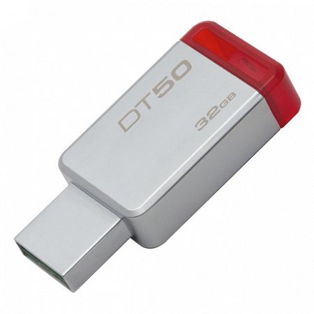 Kingston DataTraveler 50 32GB USB 3.1, fém piros (DT50/32GB)