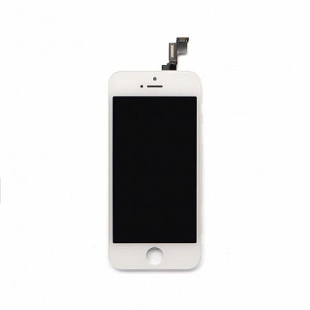 LCD kijelző Apple iPhone 5s + érintőpanel fehér OEM
