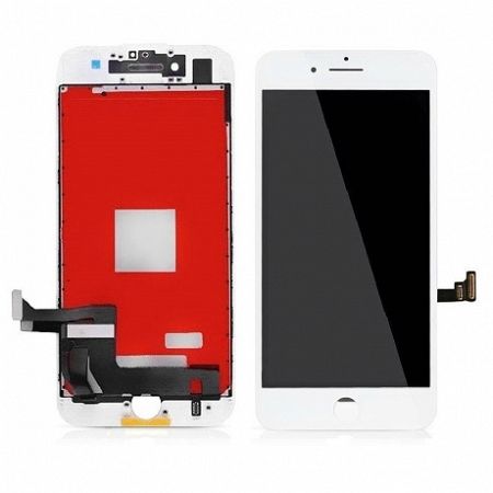 LCD kijelző Apple iPhone 8 + érintőpanel fehér OEM