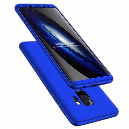 Műanyag tok 360 Full Body Protection Samsung Galaxy S9 Plus Kék