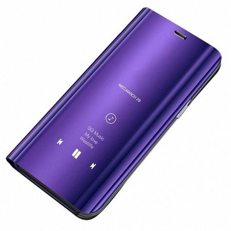 MG Clear View könyv tok Samsung Galaxy S9 Plus G965, lila