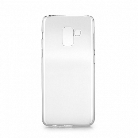 MG szilikon tok Ultra Slim 0.5mm TPU Samsung Galaxy A8 Plus, átlátszó