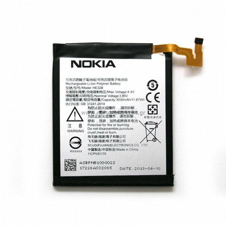 Nokia HE328 Li-ion akkumulátor 3030mAh, Nokia 8