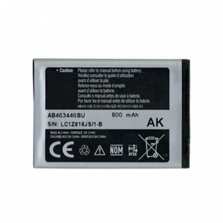 Samsung AB463446BU/AB463446BE Li-Ion akkumulátor 800 mAh, E250 E1200, bulk