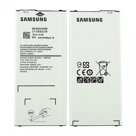 Samsung EB-BA510ABE Li-Ion akkumulátor 2900 mAh, A5 2016 A510, bulk