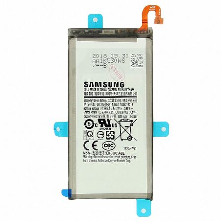 Samsung EB-BJ805ABE Li-lon akkumulátor 3500 mAh, Galaxy A6+ 2018