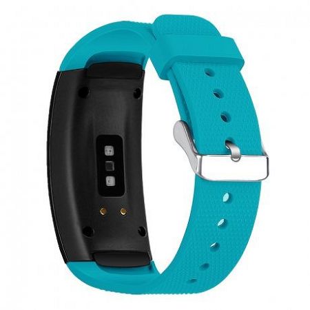 Samsung Gear Fit 2 Silicone Land szíj, Teal