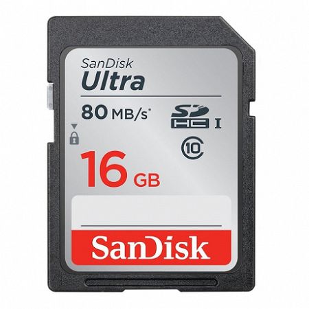 SanDisk SDHC Ultra 16GB C10/UHS-I (SDSDUNC-016G-GN6IN)