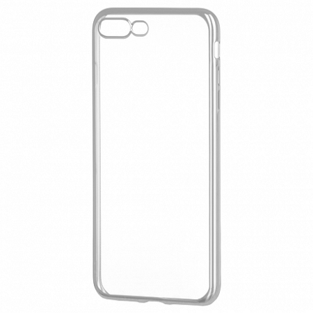Szilikon tok Metalic Slim iPhone 7/8 Plus Ezüst