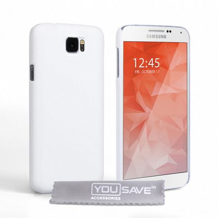 YouSave műanyag tok Hard Hybrid Samsung Galaxy S6 Fehér