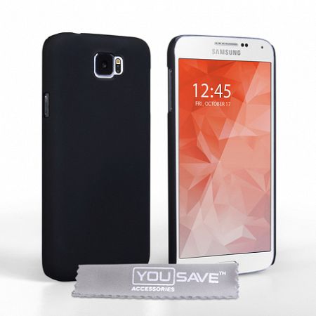 YouSave műanyag tok Hard Hybrid Samsung Galaxy S6 Fekete